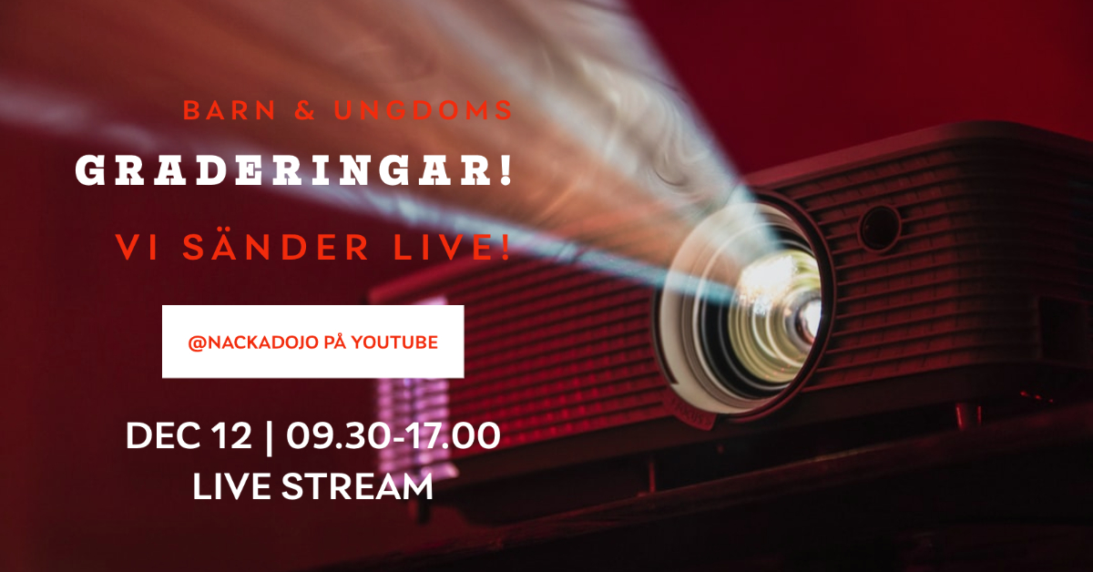 Livestream för lördagens graderingar